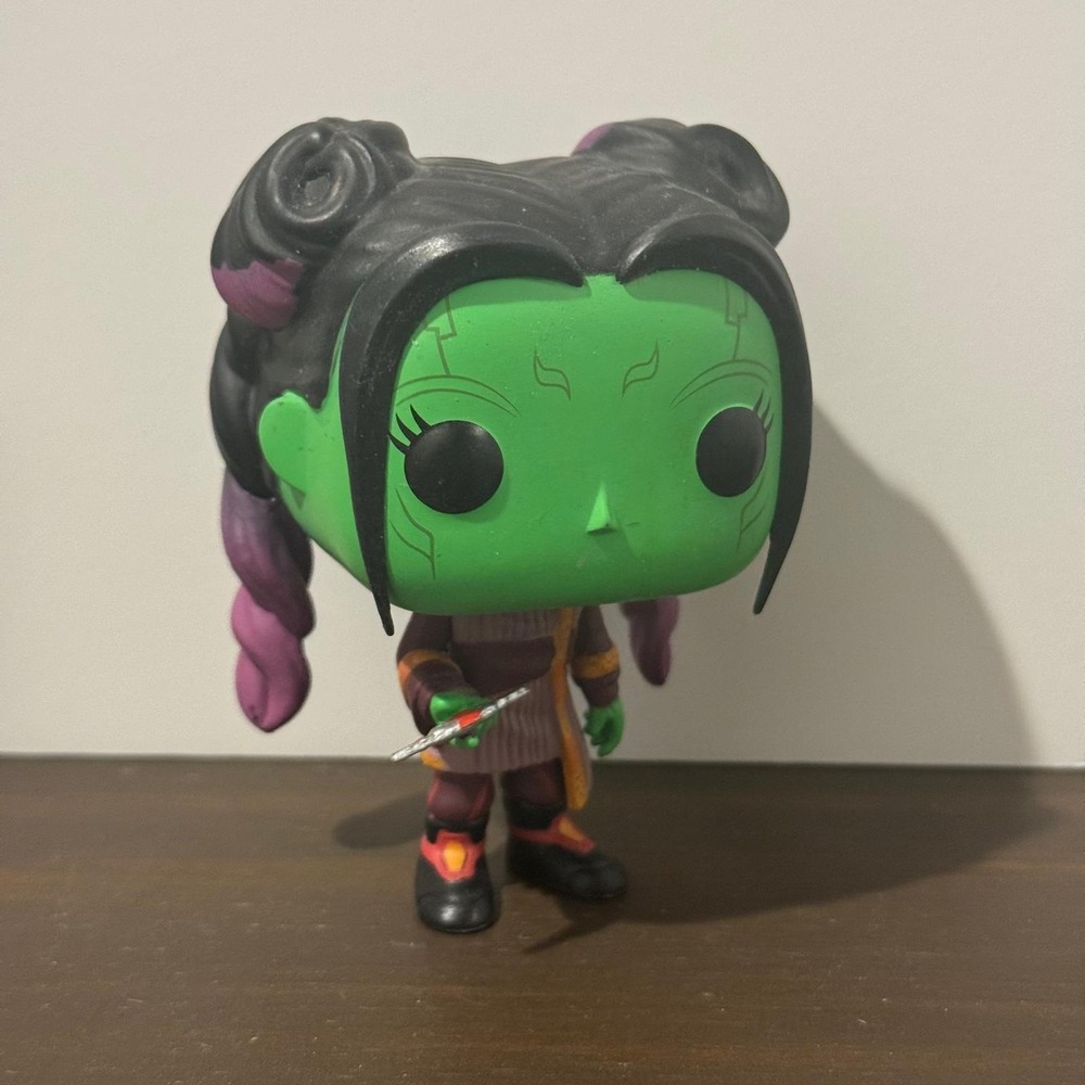 Funko Pop Marvel What If Gamora Daughter of Thanos #447 Vinyl Figure OOB Used